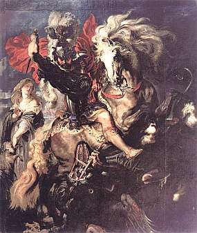 Peter Paul Reubens - 'St. George and the Dragon'